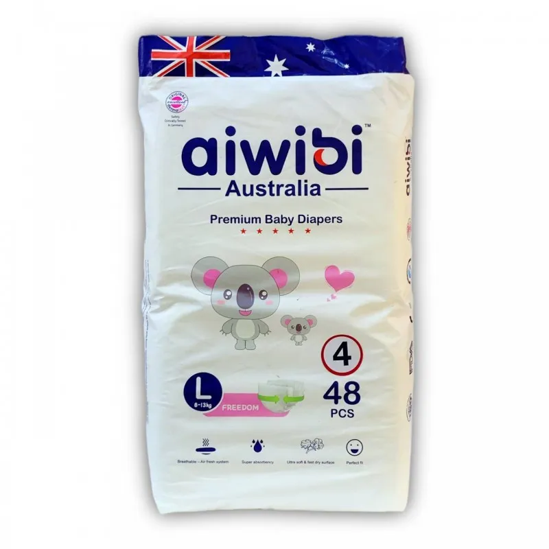 AIWIBI حفاظات اقتصادي رقم 4 /48