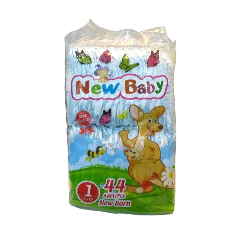 نيو بيبي حفاضات اطفال للرضع رقم 1 *5