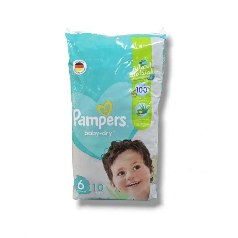 بامبرز تك رقم 6 / 10 قطع *6