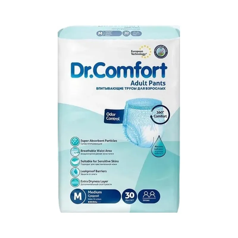 د. كومفورت حفاظات كبار السن كيلوت 30 *4 ميديم