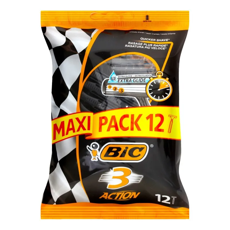 شفرات حلاقة بك ماكس باك اكتف 12