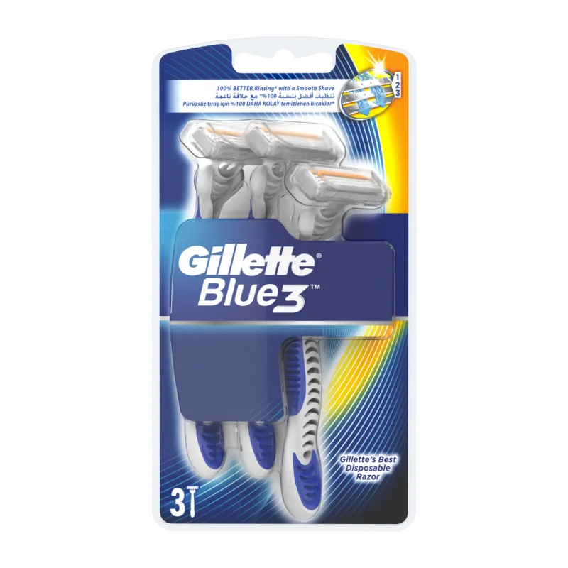 جيليت بلو 3 كومفرت باكيت 3 قطع *12
