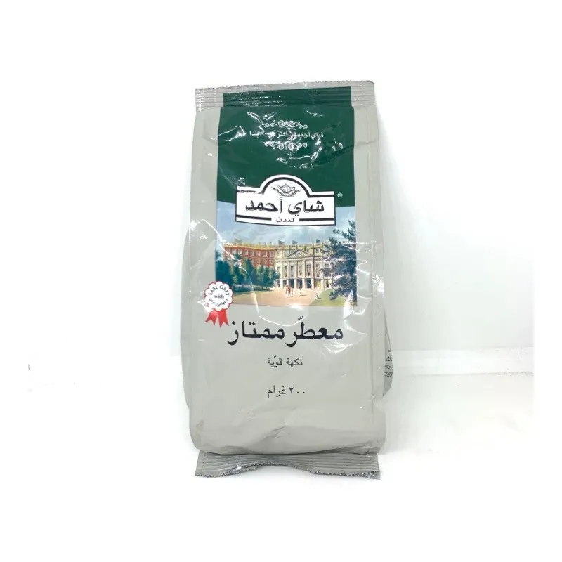 احمد شاي ايرل غراي كيس 200غم *20