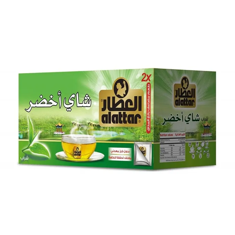 العطار شاي اخضر باكيت 20 ظرف *24