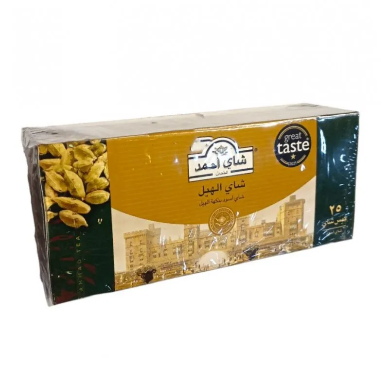 شاي احمد تيباك اسود بالهيل 25 سحبة / 50 غم *48