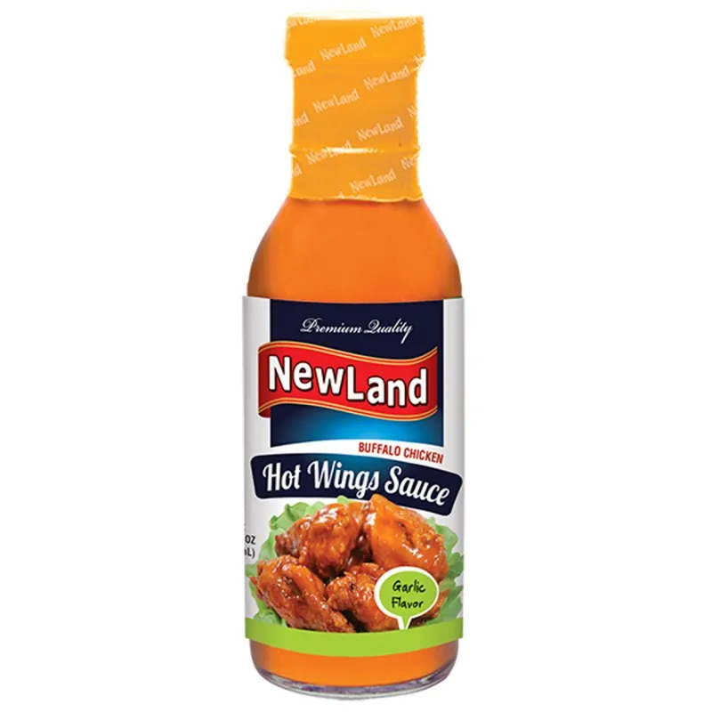 نيولاند صلصة تتبيل اجنحة 354 مل *12 بالثوم