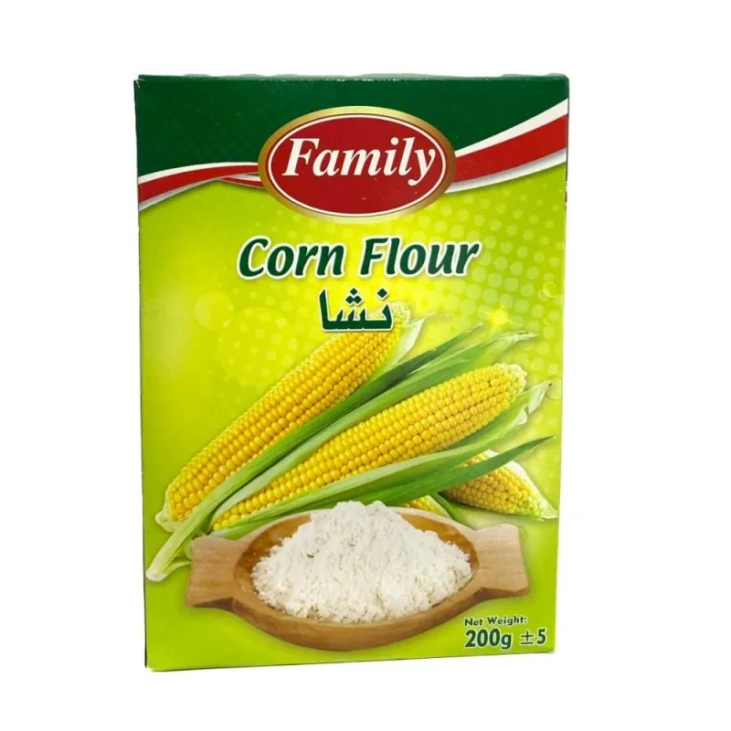 فاملي نشا الذرة باكيت 200 غم *12