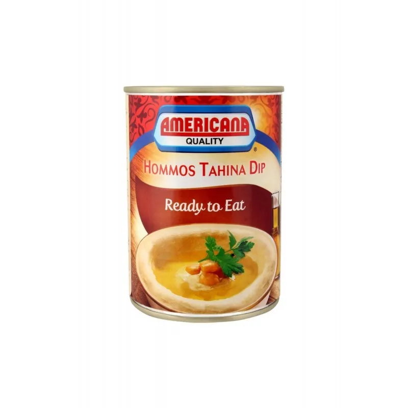 امريكانا حمص بطحينة 400 غم *12