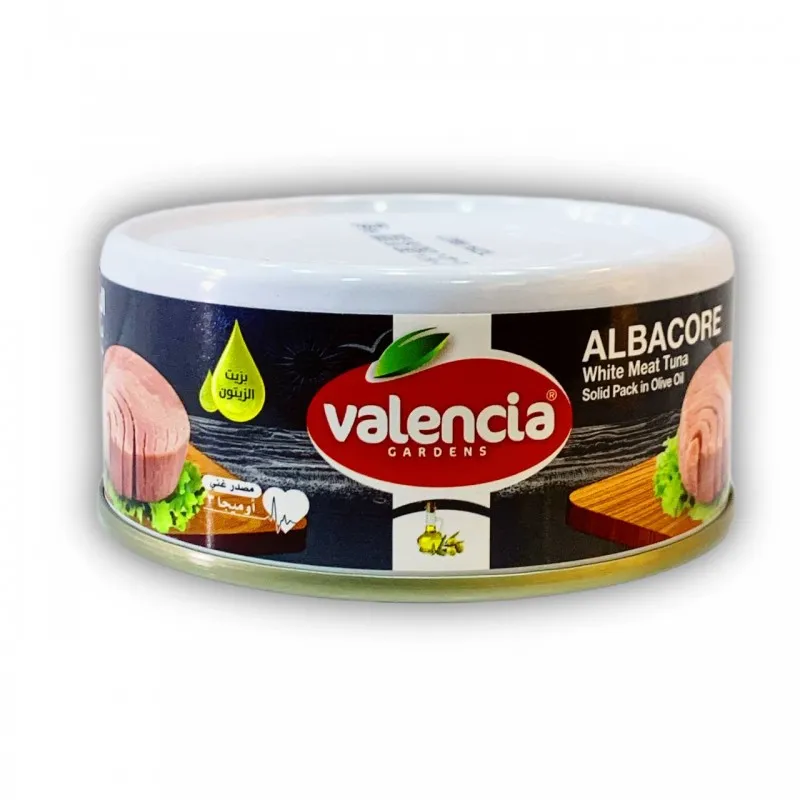 فالنسيا تونا الباكور زيت الزيتون 160 غم *48