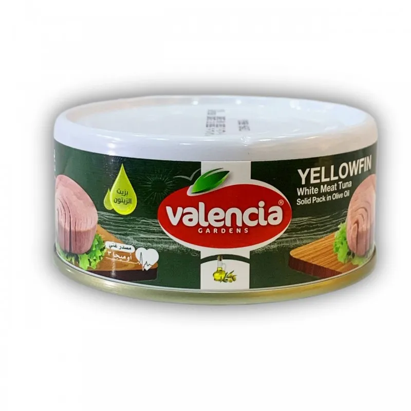 فالنسيا تونا بزيت الزيتون يلوفين 160 غم *48