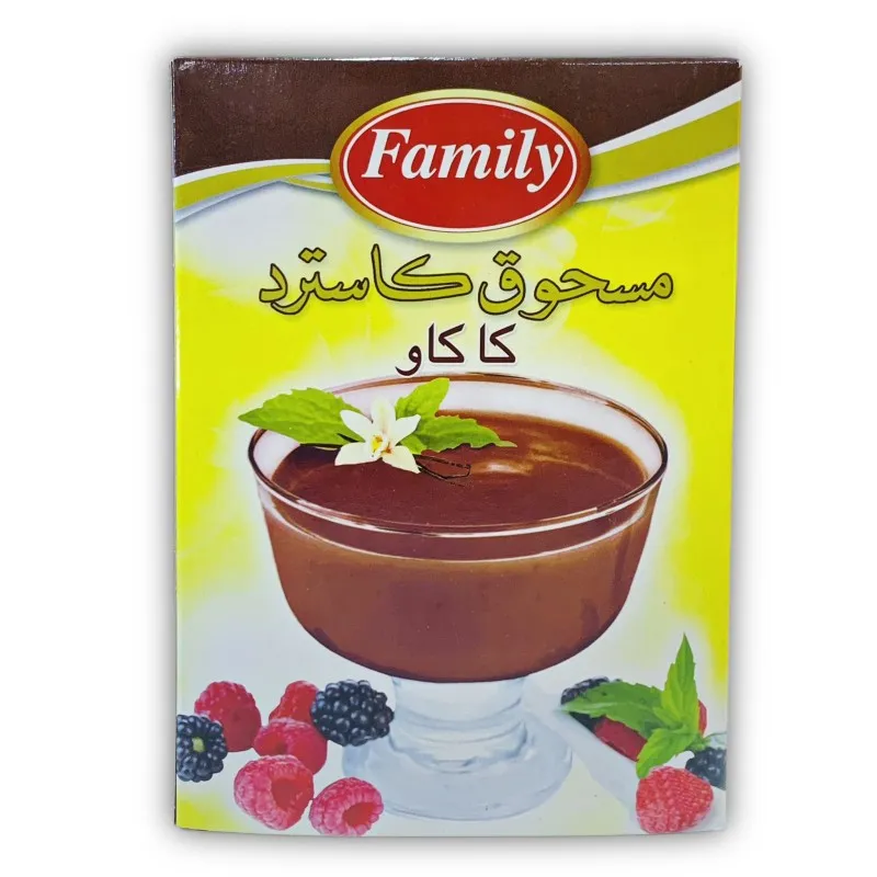 فاملي كاسترد باكيت 100 غم *12