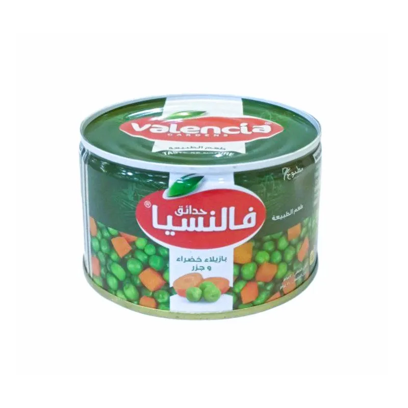 فالينسيا بزاليا بالجزر علبة معدنية 400غم*24