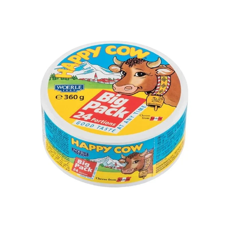 هبي كاو جبن مثلثات 360 غم دبل*18