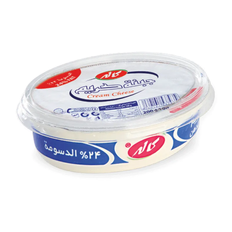 كالة جبن كريم بلم بيضوي 200 غم *24