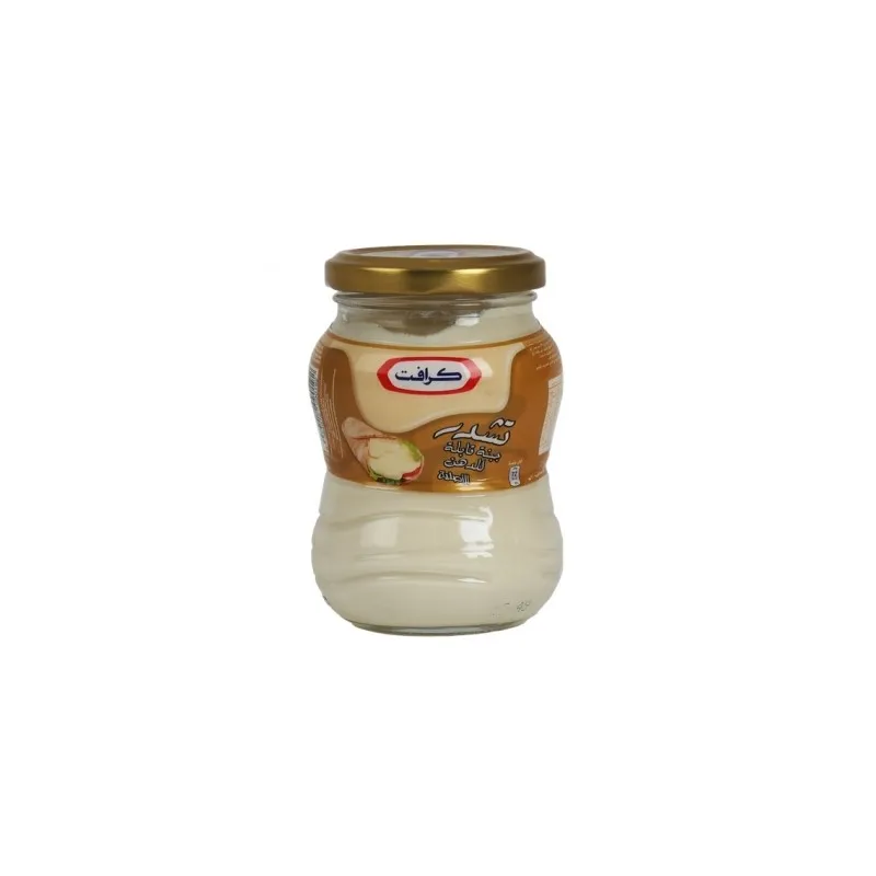 كرفت جبن تشيدر جرة زجاج 230 غم *12