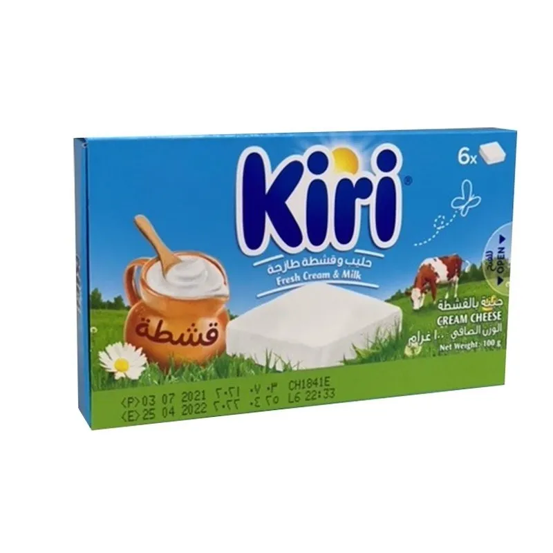 كيري جبن فرنسي مربعات 100 غم *60