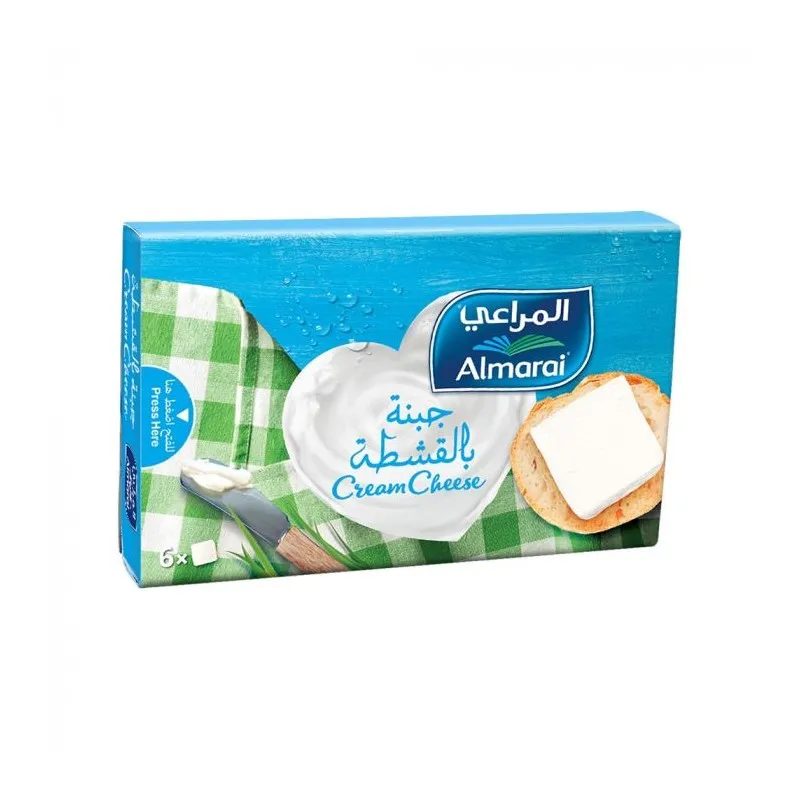 المراعي ميرة جبنة بالقشطة مربعات 432 غم *16