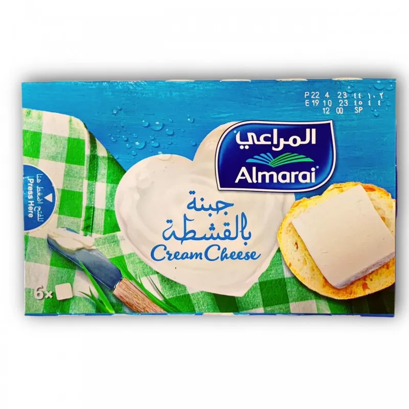 المراعي ميرة جبنة بالقشطة مربعات 108 غم *16