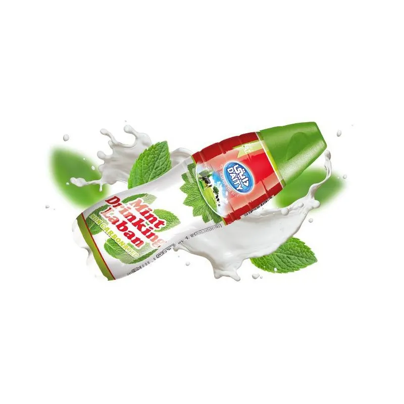 كاني لبن بالنعناع بطل بلاستك 1.5 لتر *6