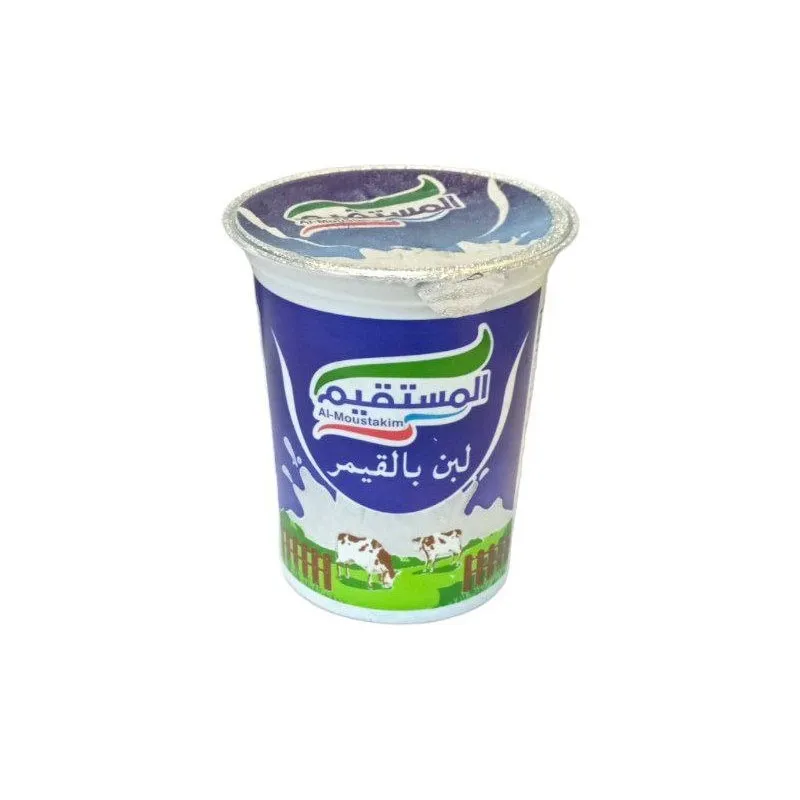 المستقيم لبن بالقيمر 425 مل *12