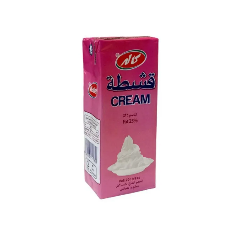 خامة قشطة تترابك باكيت كالة 200 غم *24