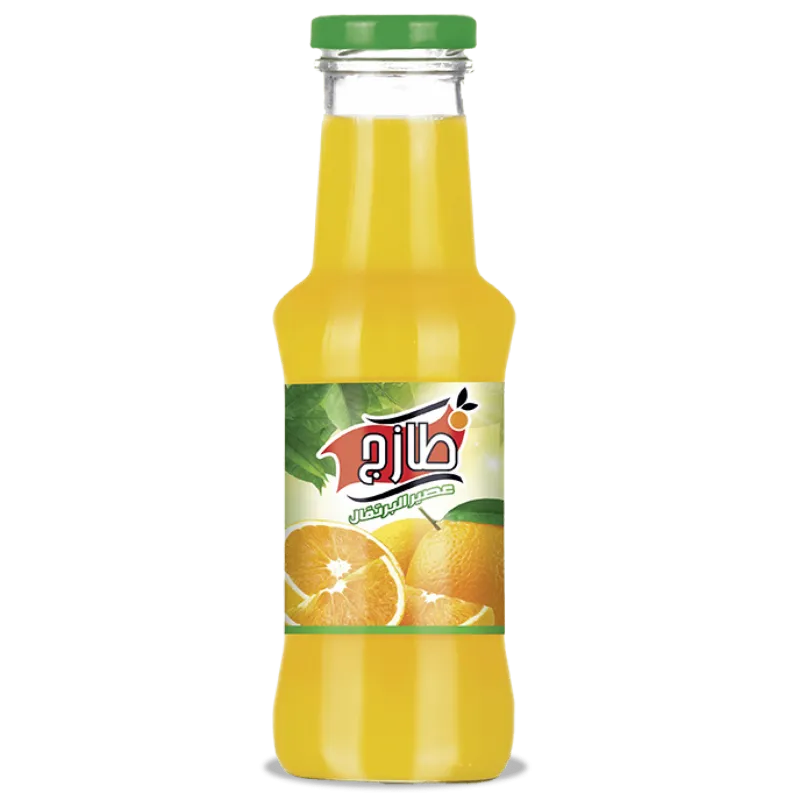 عصير طازج زجاجي 300 مل *24 مشكل