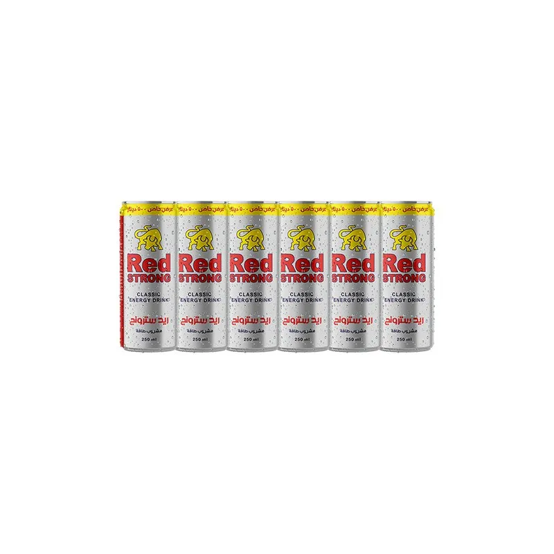 مشروب طاقة ريد سترونك 250 مل *24