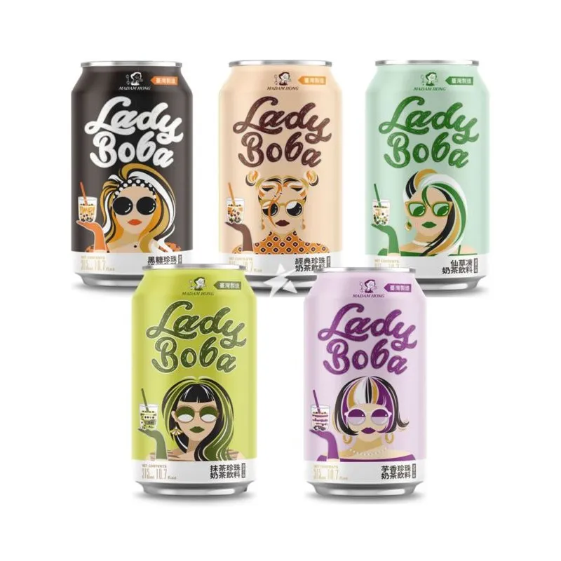 ليدي عصير بوبا 315 مل *24