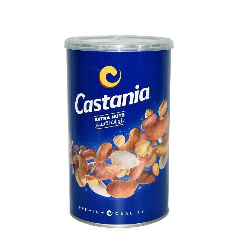 كاستانيا كرزات اكسترا مشكل ازرق علبة معدنية 450 غم *12