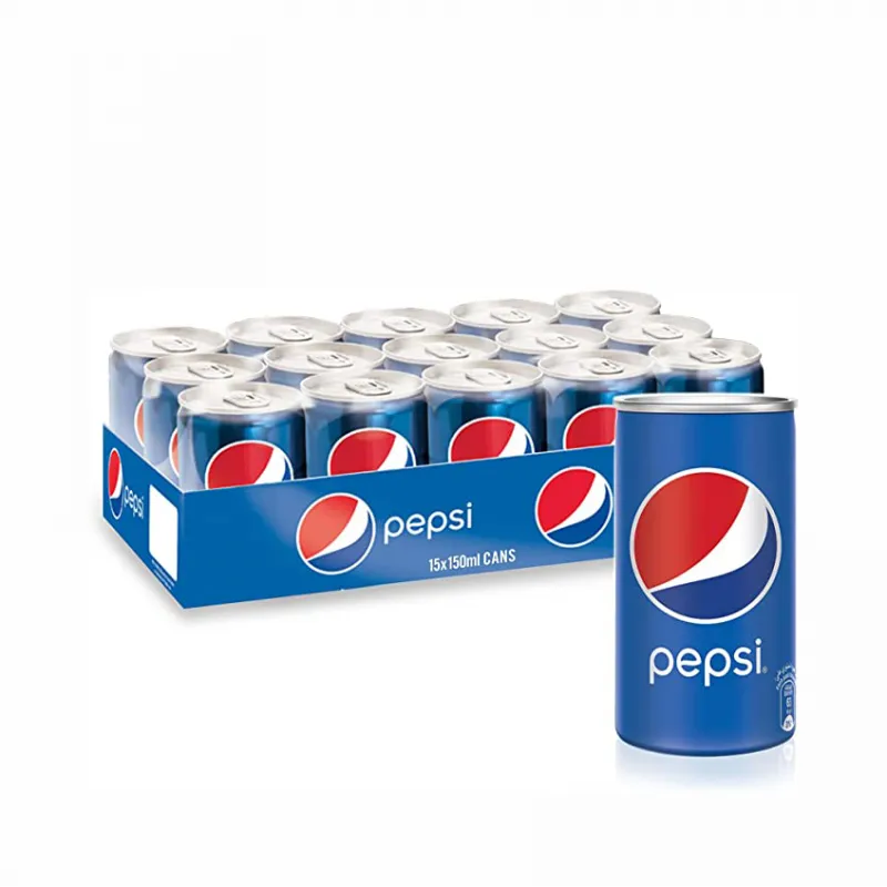 مشروب غازي علبة ببسي مشكل 185+250 مل *30