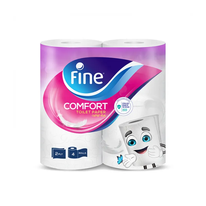 فاين كومفورت تواليت 4رول *12