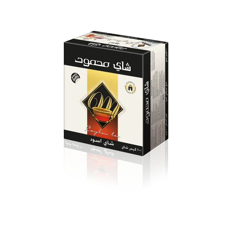 شاي محمود تيباك اسود 200 غم *100 سحبة *18
