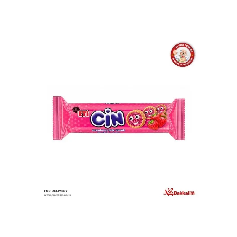 ETI CIN بسكويت جيلي 96 غم *24