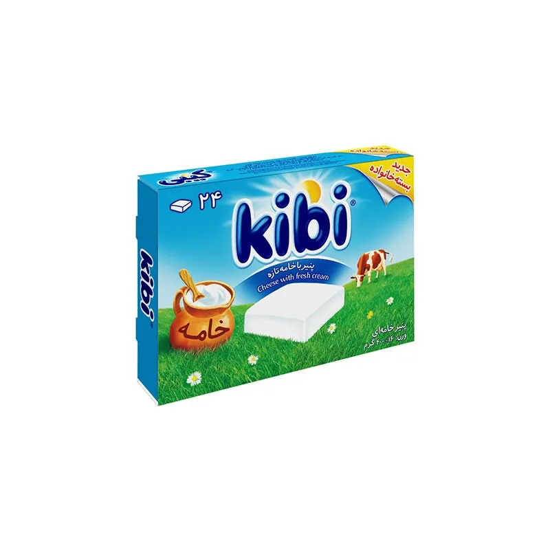 كيبي جبن دبل شبح مربعات 600 غم *10