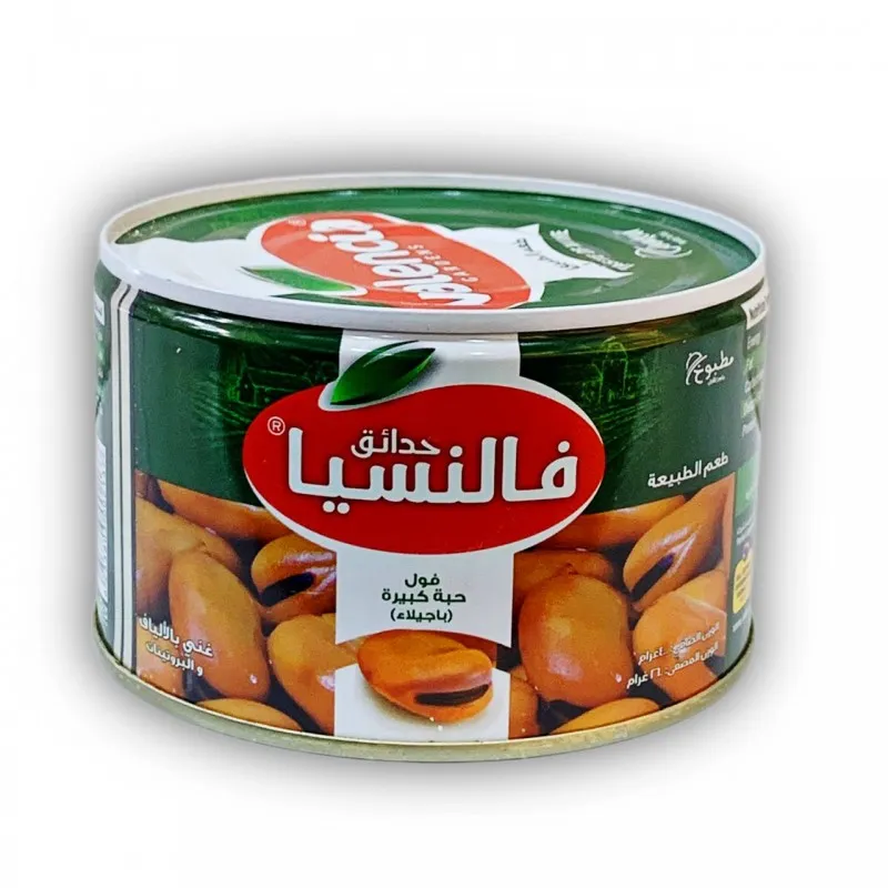 فول فالنسيا حب كبيرة 400 غرام علبة معدني