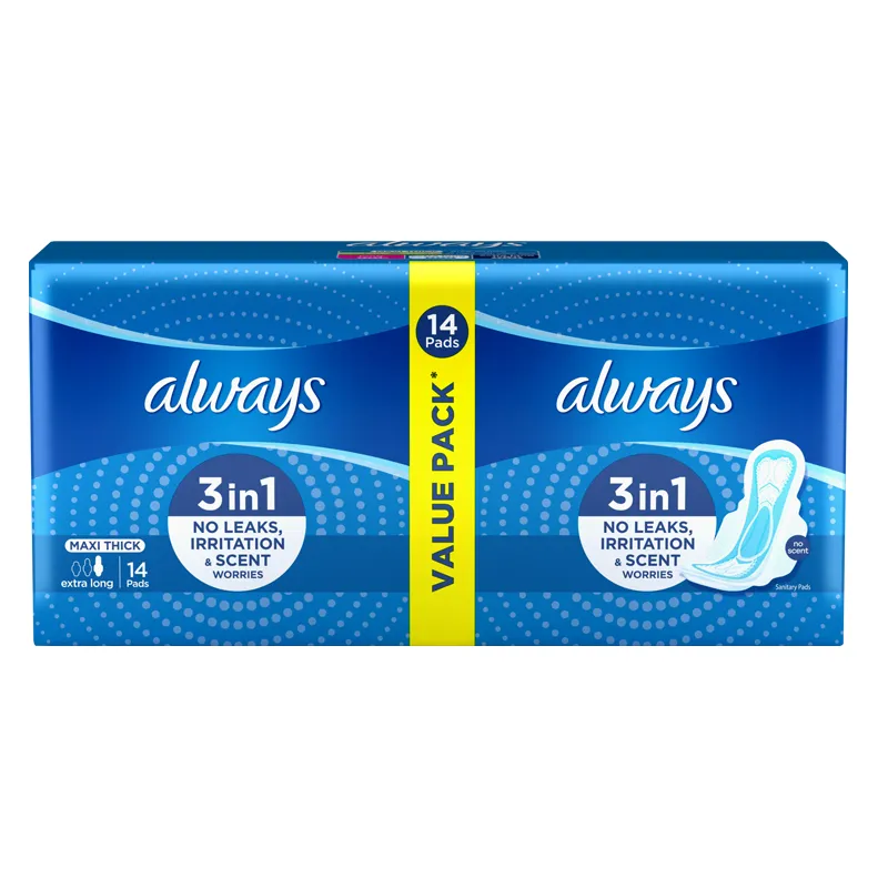 الويز ماكسي فوطة نسائية عبوة اقتصادية طويلة 14*16