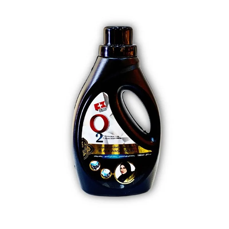 O2 سائل غسيل ملابس السود 1 لتر *6