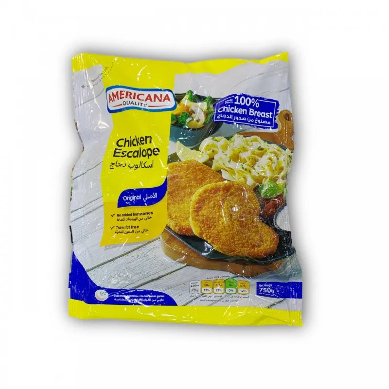 امريكانا سكالوب دجاج كيس 750 غم *10