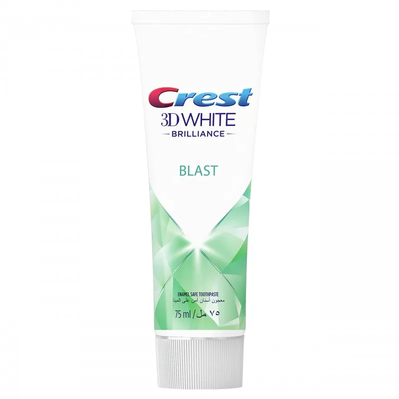 كرست بياض برليانس منعش بالنعناع 75 مل *12