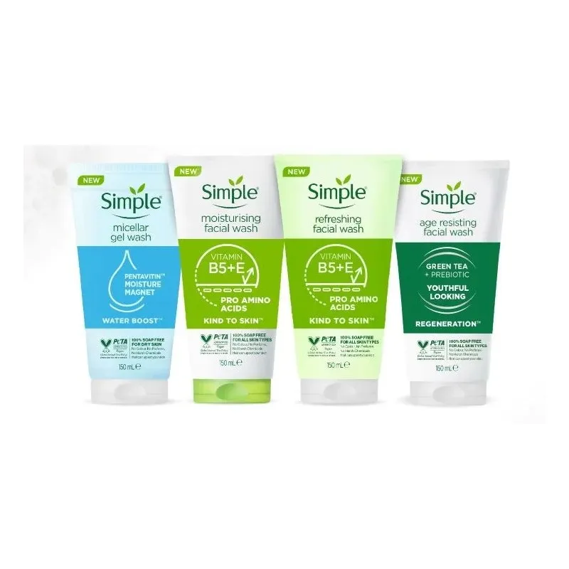 SIMPLE غسول بشرة 150 مل
